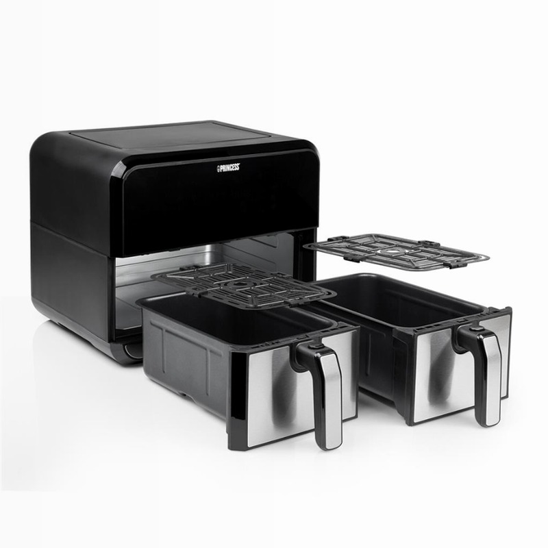 Princess 182074 Double Basket Aerofryer 8lt Nero
