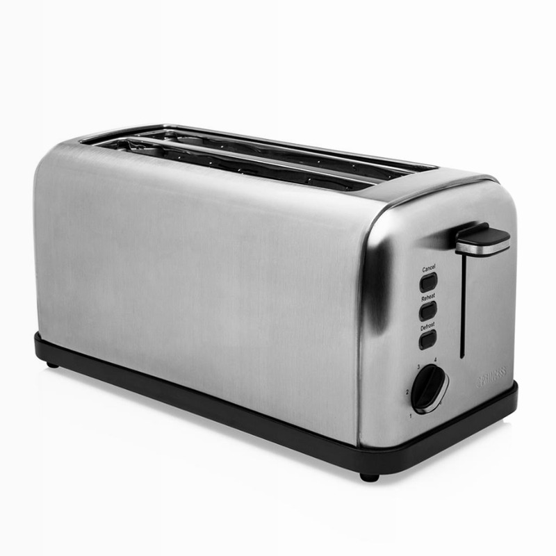 Tostapane Princess 142389 - Tosta il tuo pane in stile inox Argento