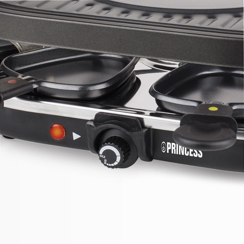 Princess 162700 Raclette 8 Oval Grill Party
