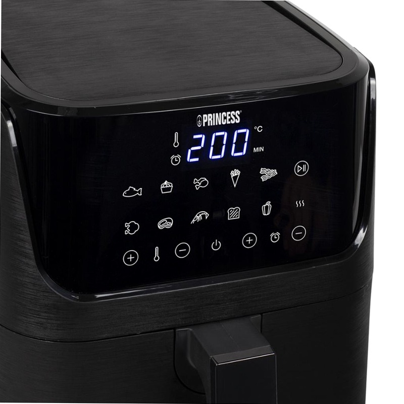 Princess 182024 Aerofryer digitale Mini 3.5lt Nero