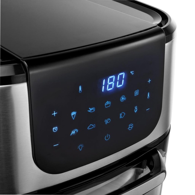 Princess 182075 Forno Aerofryer DeLuxe Nero