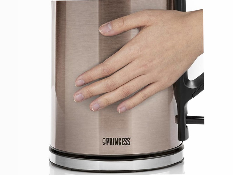 Bollitore Princess 236024 Safe Touch - Rame e Tecnologia