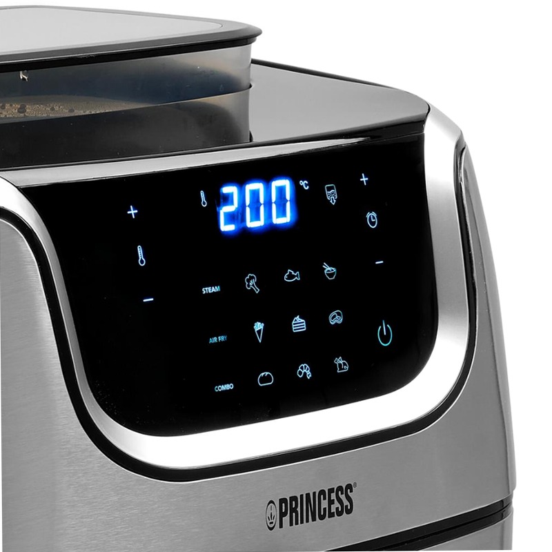 Princess 183318 Aerofryer a Vapore Argento