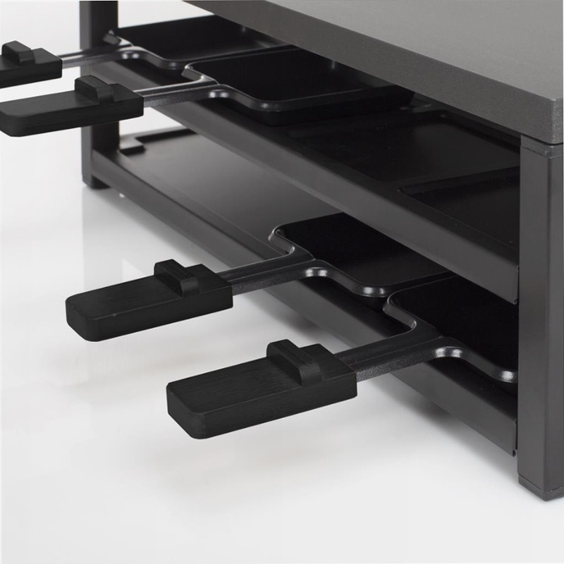 Princess 162657 Raclette in Acciaio Nero