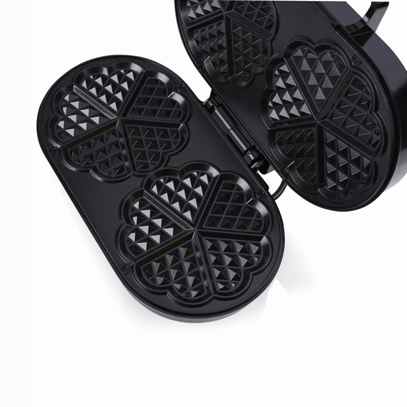 Princess 132399 Piastra per Waffle a Forma di Cuore