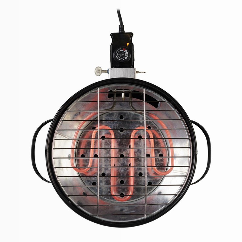 Princess 112240 Barbecue Ibrido Nero