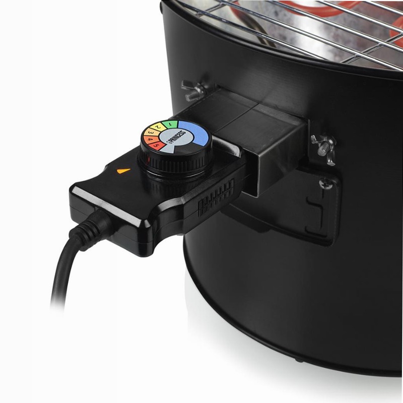 Princess 112240 Barbecue Ibrido Nero