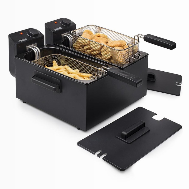Friggitrice Doppia Princess 183028 Nero