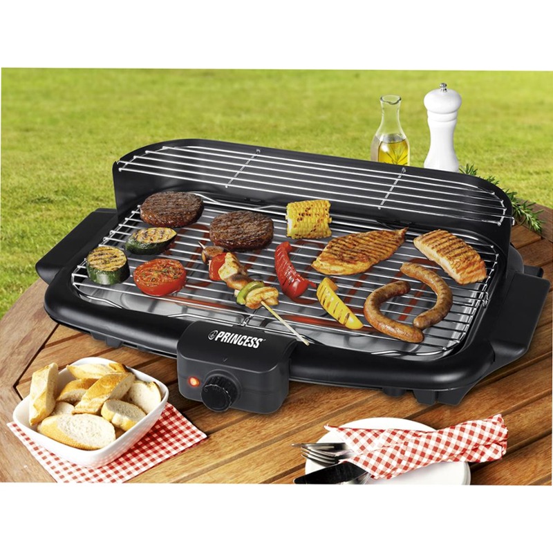 Princess 112247 Barbecue Elettrico Nero