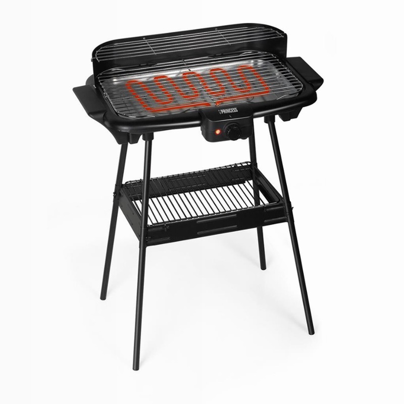 Princess 112247 Barbecue Elettrico Nero