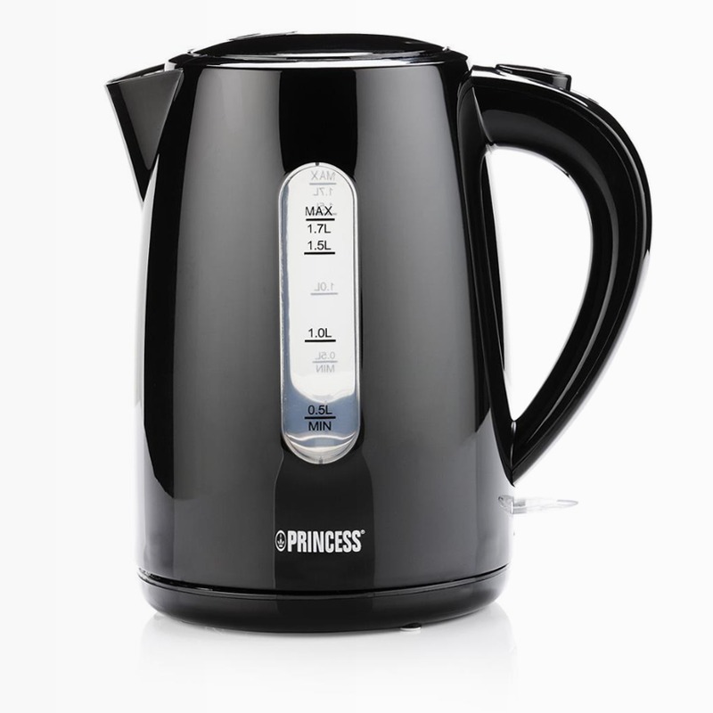 Bollitore Princess 236017 - Bollitura veloce e sicura Nero