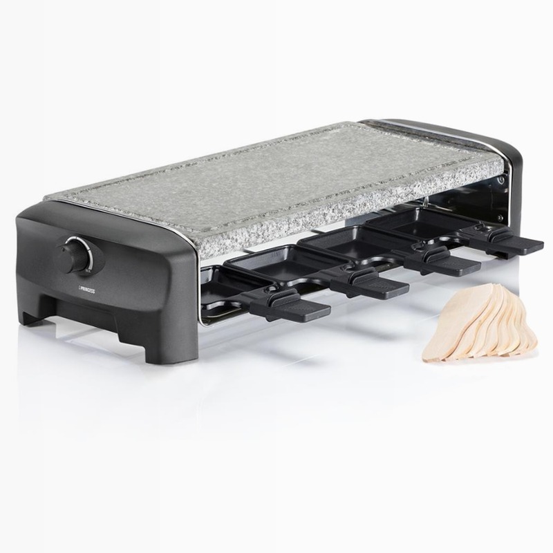 Princess 162830 Raclette 8 Stone Grill Party