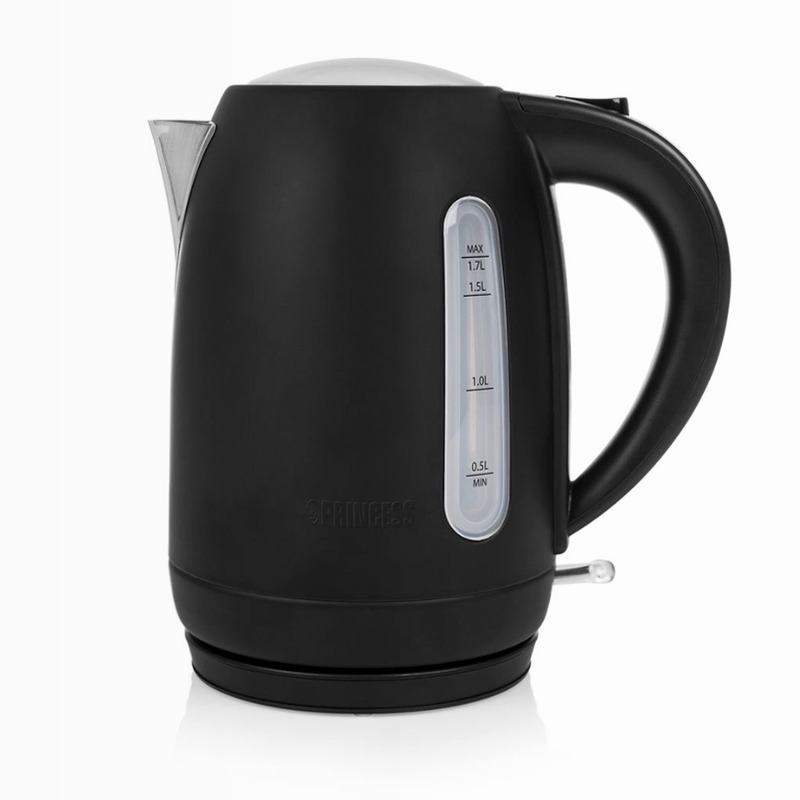 Princess 236032 Bollitore Acciaio Nero