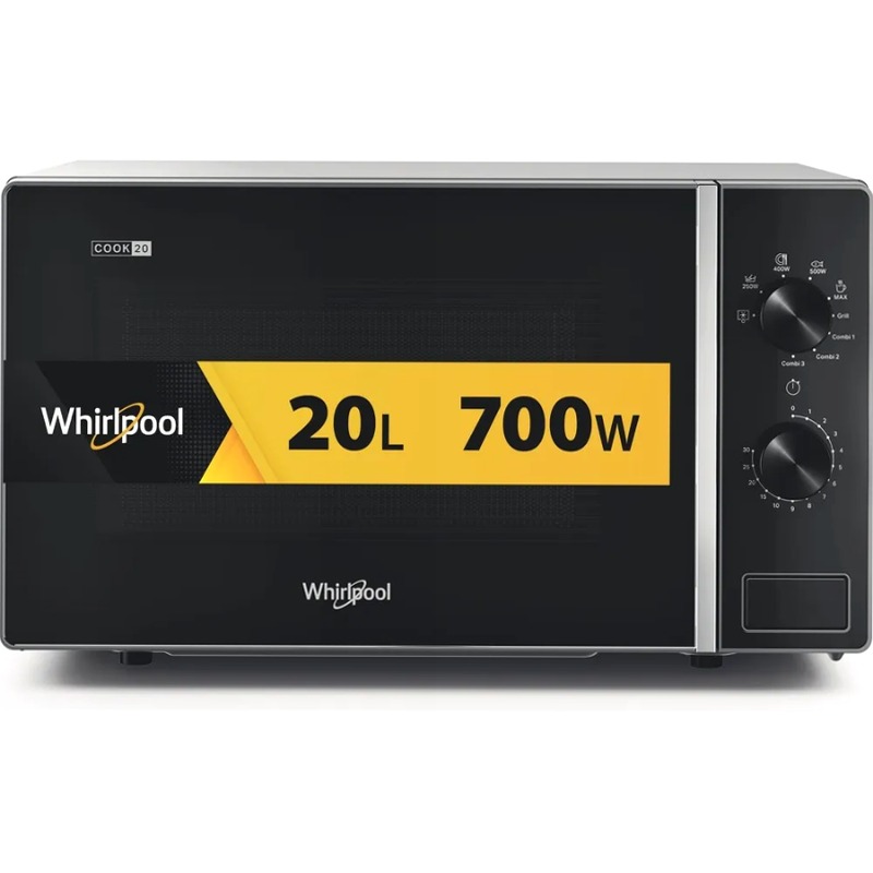 Microonde Whirlpool a libera installazione - MWP 103 SB Argento