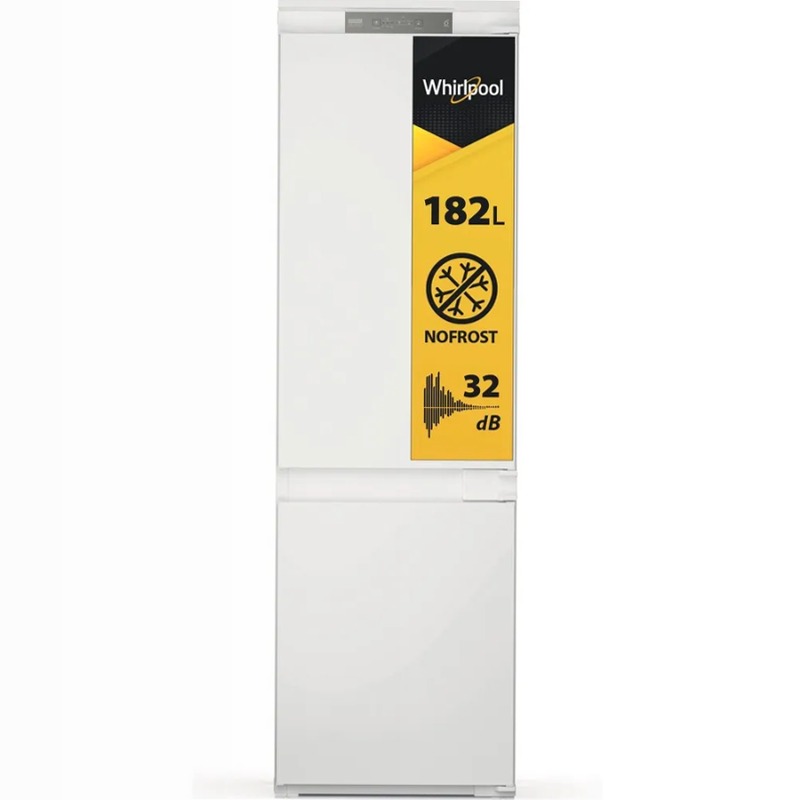 Frigorifero combinato da incasso Whirlpool - WHR 18 TD Bianco 182lt
