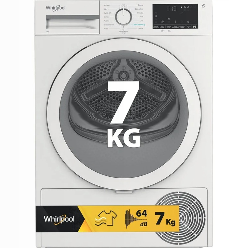 Asciugatrice a pompa di calore Whirlpool C WSD 74M