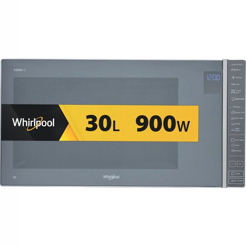Microonde Whirlpool MWP 304 M - Design Intuitivo e Funzionalità Avanzate Cromo