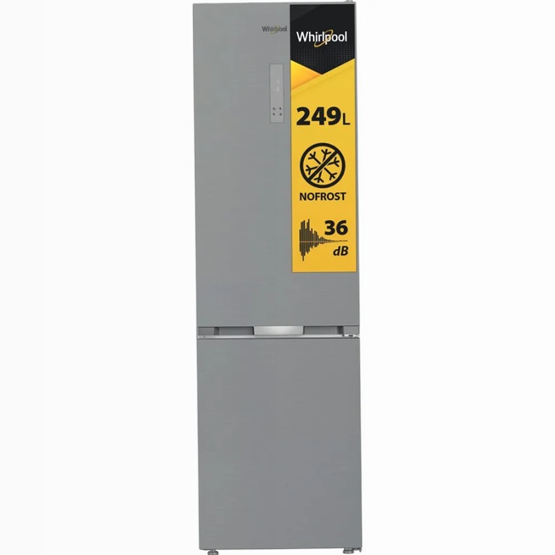 Frigorifero combinato a libera installazione Whirlpool - WHK 26403 XP6E Inox 249lt