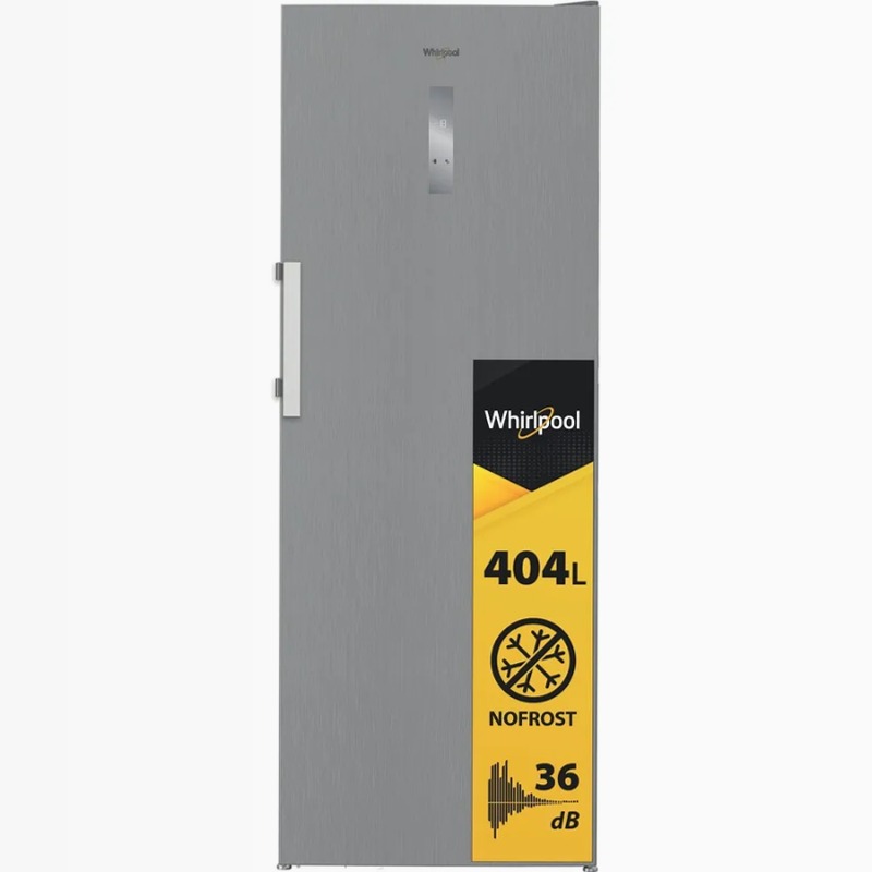 Congelatore verticale a libera installazione Whirlpool - WHFF 6404 X6E Inox 404lt