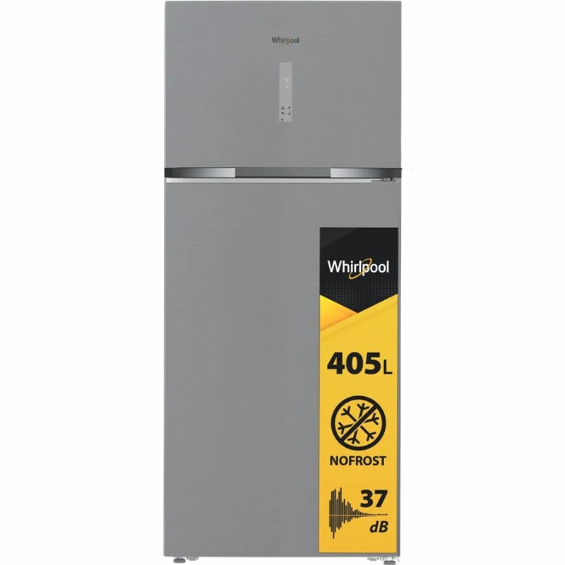 Frigorifero doppia porta a libera installazione Whirlpool - WHD2 6552 X4E Inox 405lt