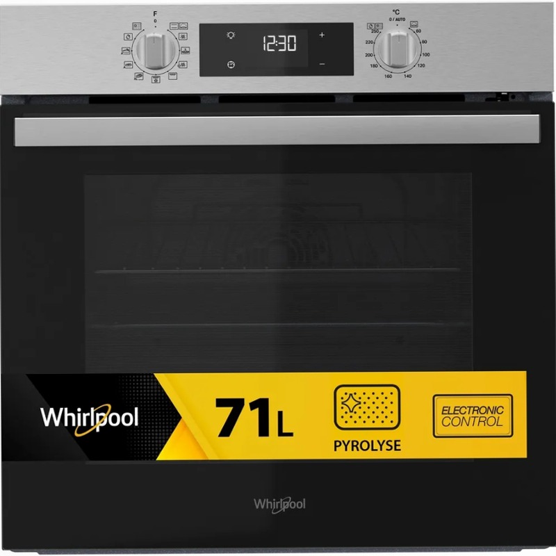 Forno elettrico incasso Whirlpool: colore inox - OMR58RR0X Acciaio