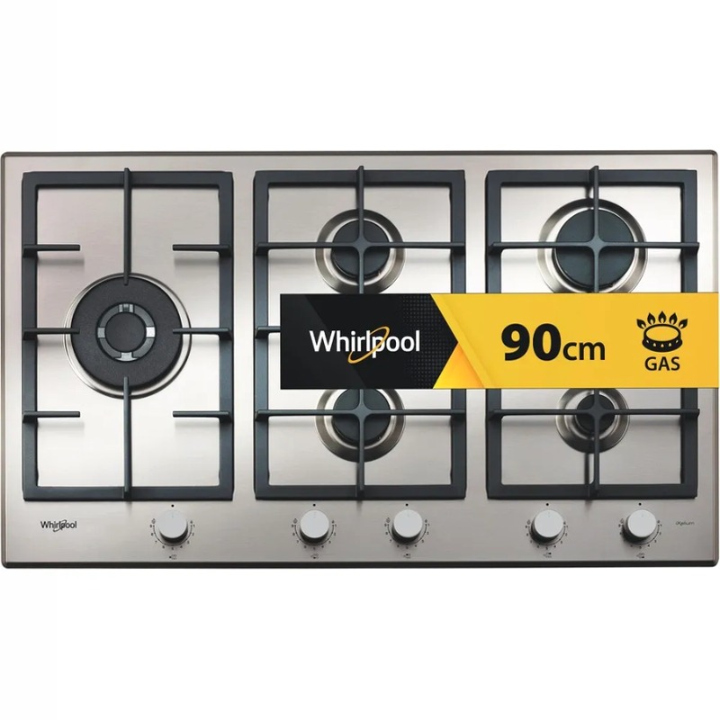 Piano cottura a gas Whirlpool: 5 fuochi - GMAL 9522/IXL
