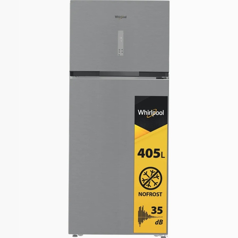 Frigorifero doppia porta a libera installazione Whirlpool - WHD2 6553 X5E Inox 405lt