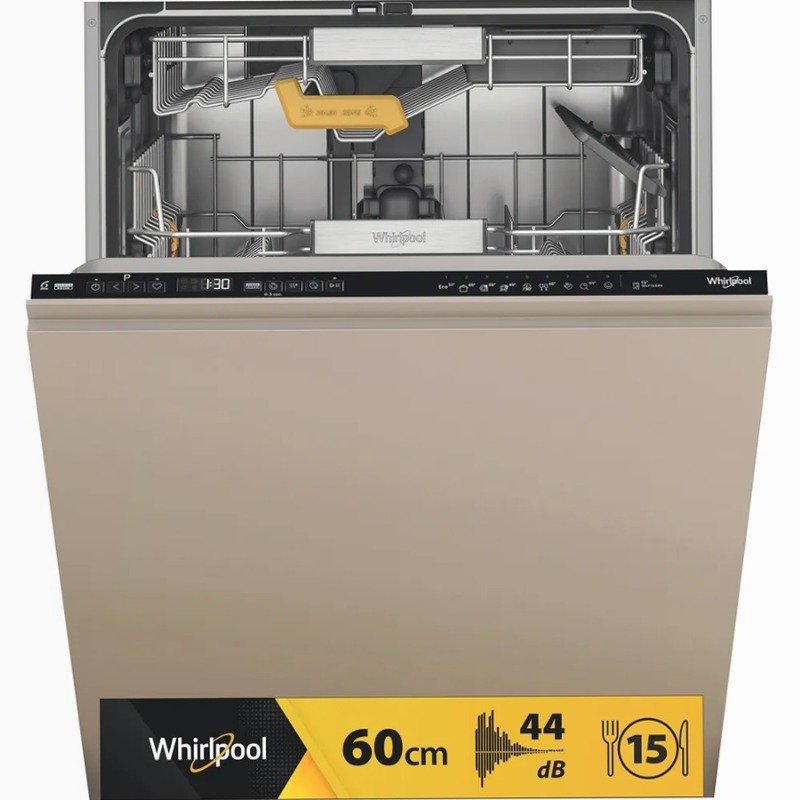 Lavastoviglie da incasso Whirlpool: colore nero, grande capienza - WH8IC15B4M6LHC0 C 15 Nero