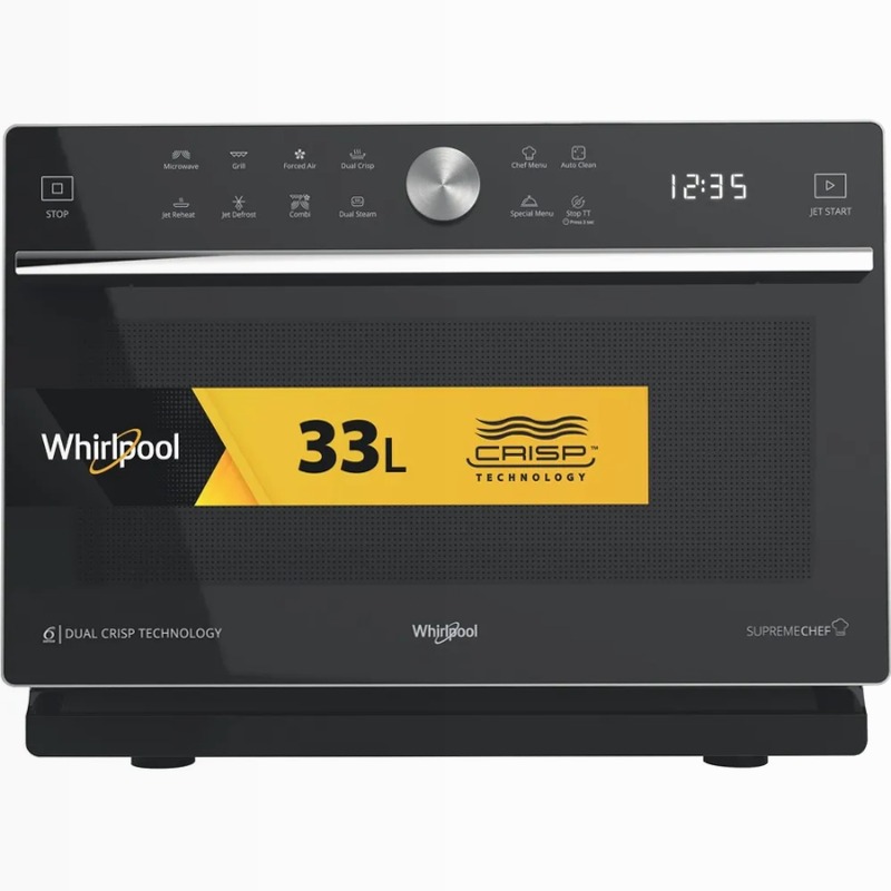 Microonde Whirlpool a libera installazione: colore argento - MWSC 933 SB