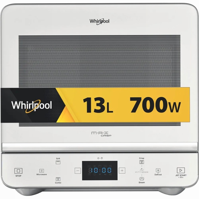 Microonde Whirlpool a libera installazione: colore argento - MAX 49 WSL