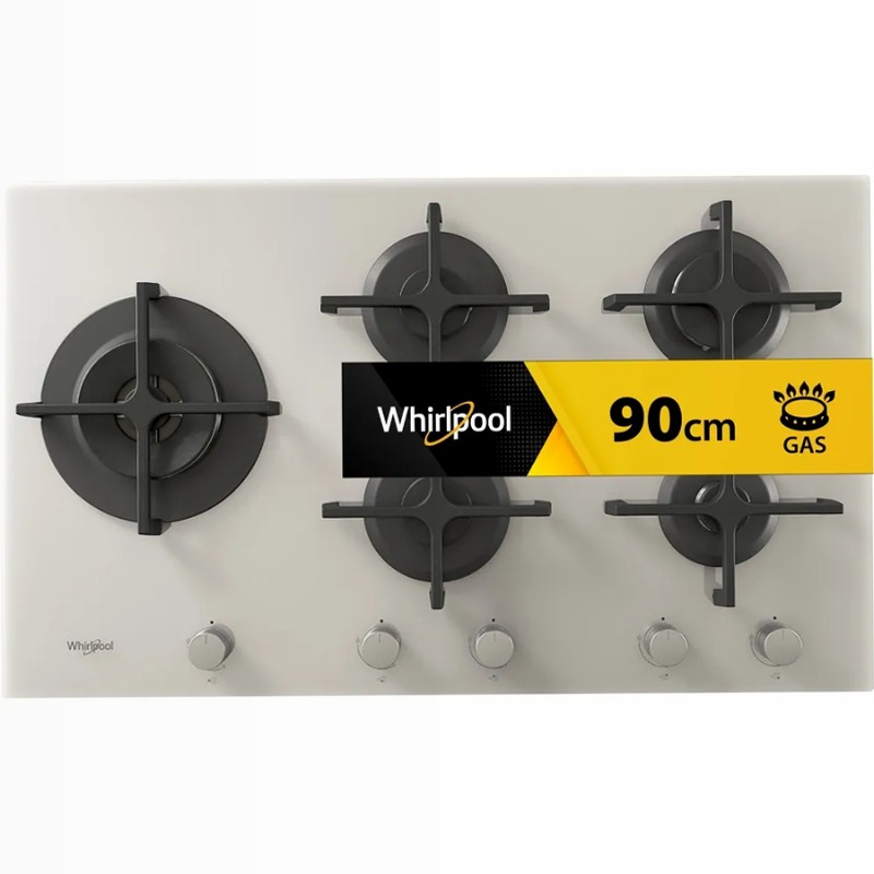 Piano Cottura a Gas Whirlpool GOA 9523/WH Beige 5
