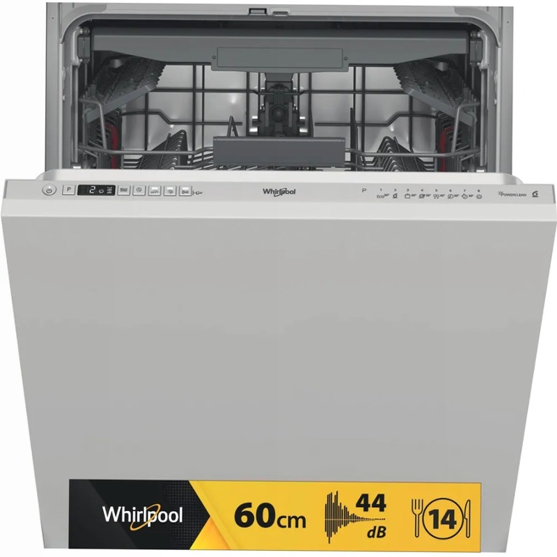 Lavastoviglie da incasso Whirlpool: colore argento, grande capienza - W0I D734A S D 14 Argento