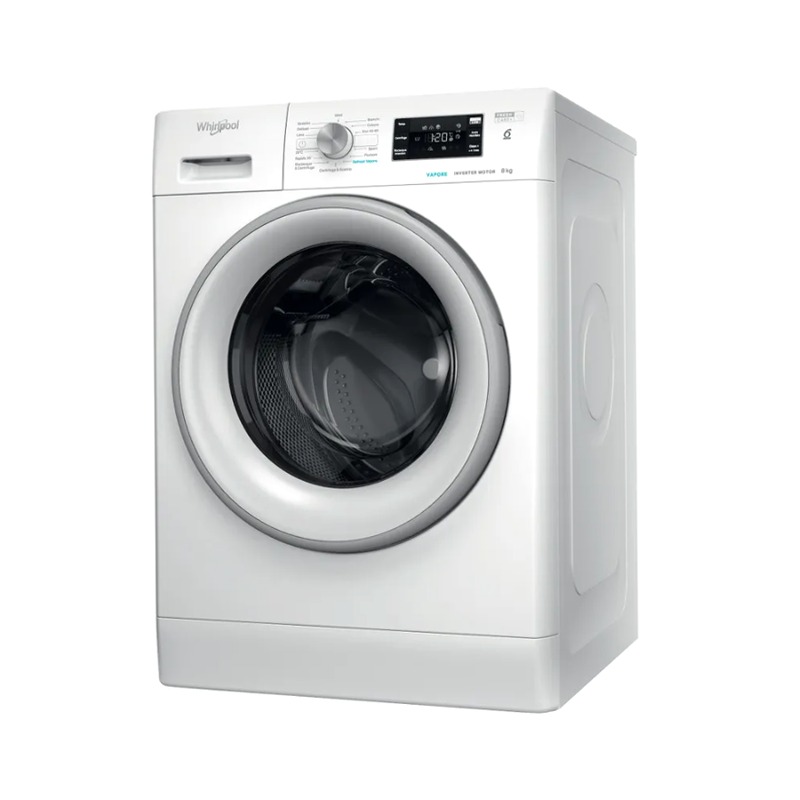 Lavatrice a libera installazione Whirlpool 8 kg - FFB 8258 SV IT - FreshCare 1200rpm 8kg Bianco