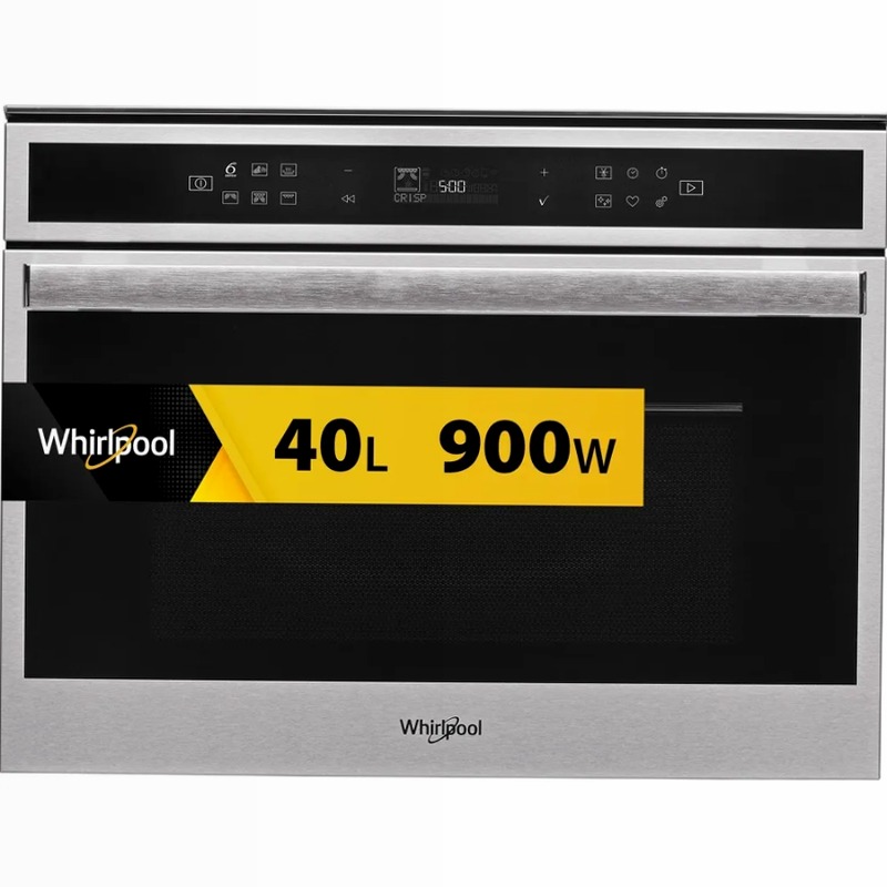 Microonde da incasso Whirlpool: colore acciaio inox - W6 MW461