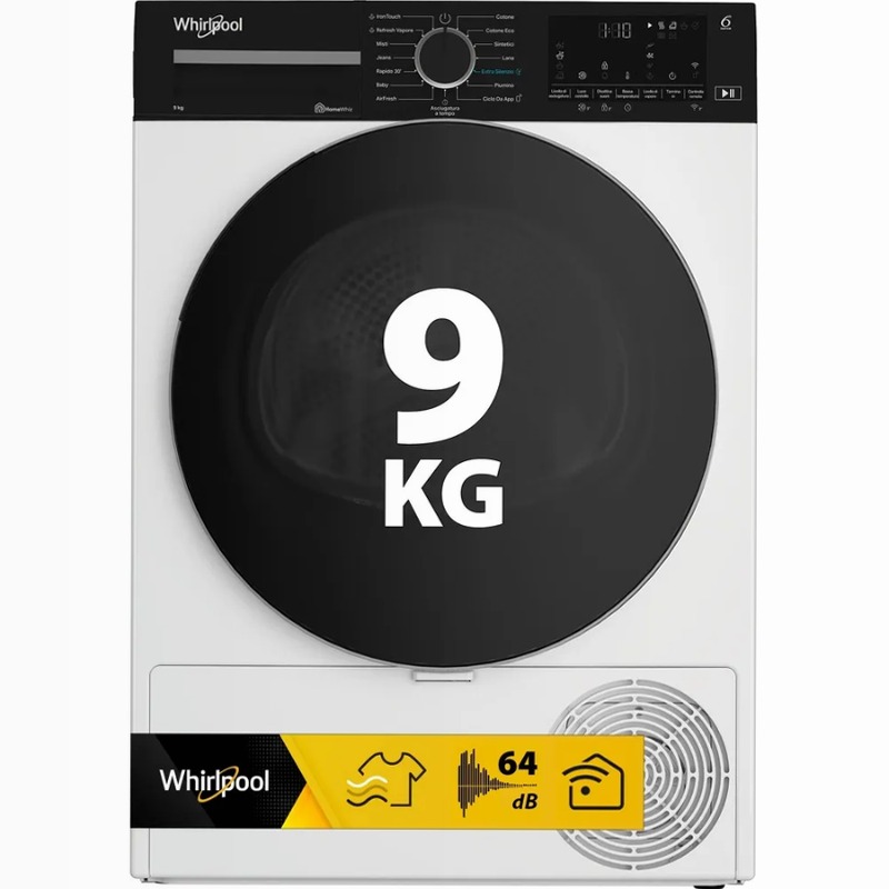 Asciugatrice a pompa di calore Whirlpool C WD 95M WBS IT Bianco