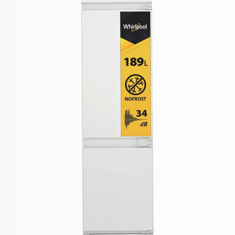 Frigorifero combinato Whirlpool WHC18D031A1 Bianco 189lt Incasso