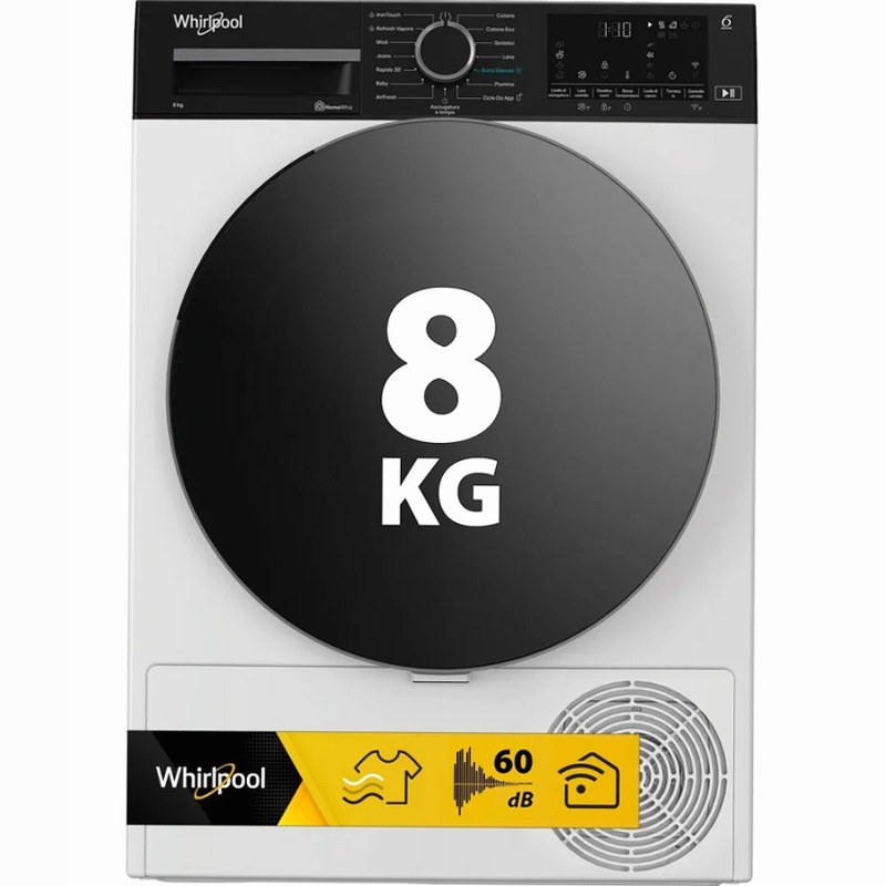 Asciugatrice Whirlpool C WD 86M WBS IT A Bianco