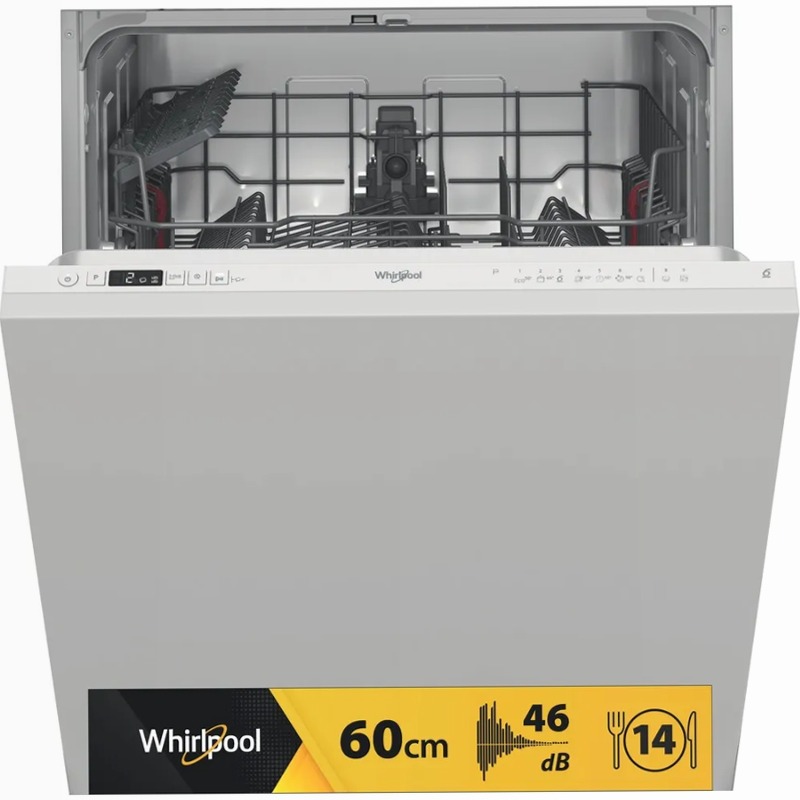 Lavastoviglie da incasso Whirlpool: colore bianco, grande capienza - W2I HKD526 A 14 Bianco