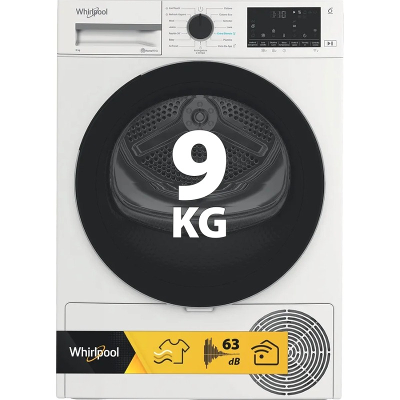 Asciugatrice a pompa di calore Whirlpool C WD R49M WBS IT Bianco