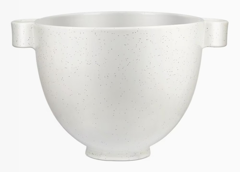 5 Quart Speckled Stone Ceramic Bowl
