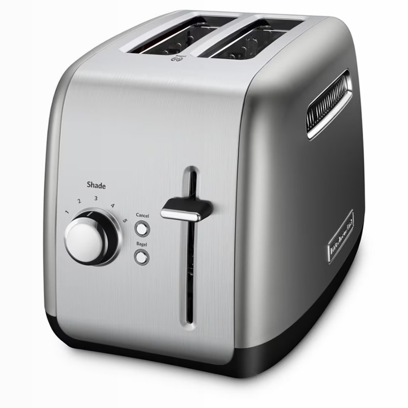 Tostapane 2-Slice con Leva Manuale