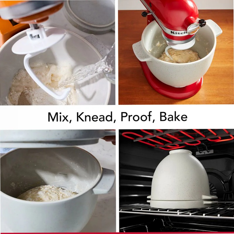 Ciotola di Pane con Coperchio di Cottura KitchenAid