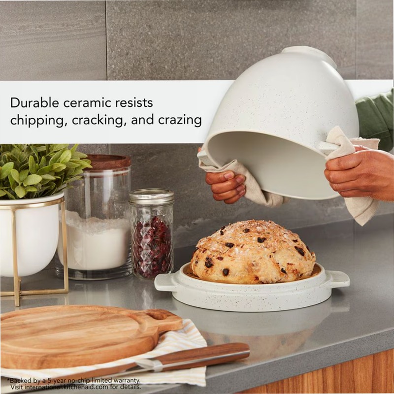 Ciotola di Pane con Coperchio di Cottura KitchenAid