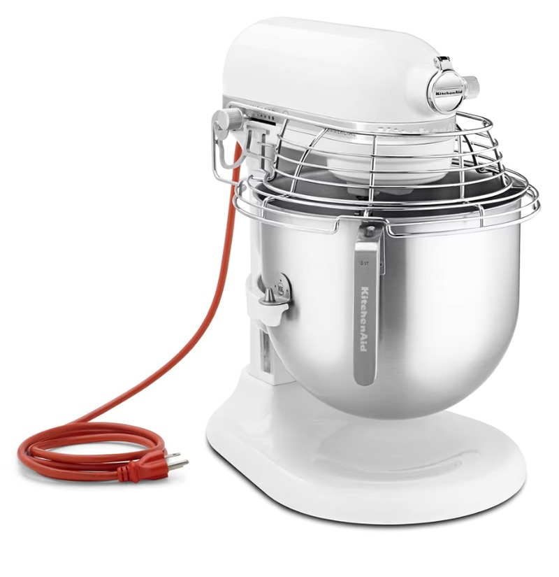 Miscelatore NSF Certified® Commercial Series 8 Quart Bowl-Lift Stand Acciaio