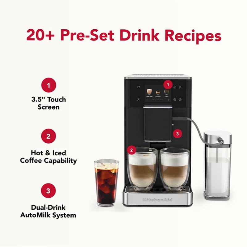 Macchina per espresso completamente automatica KF4 con COFFE ICED 1.8lt 15bar
