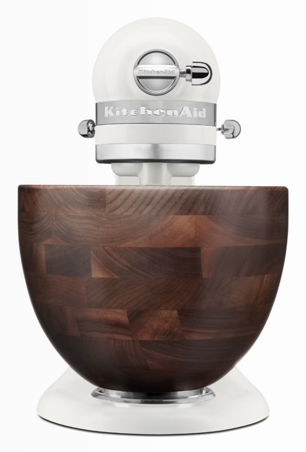 Miscelatore Artisan Series 5 con Ciotola di Legno di Noce Marrone