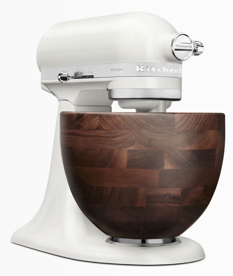 Miscelatore Artisan Series 5 con Ciotola di Legno di Noce Marrone