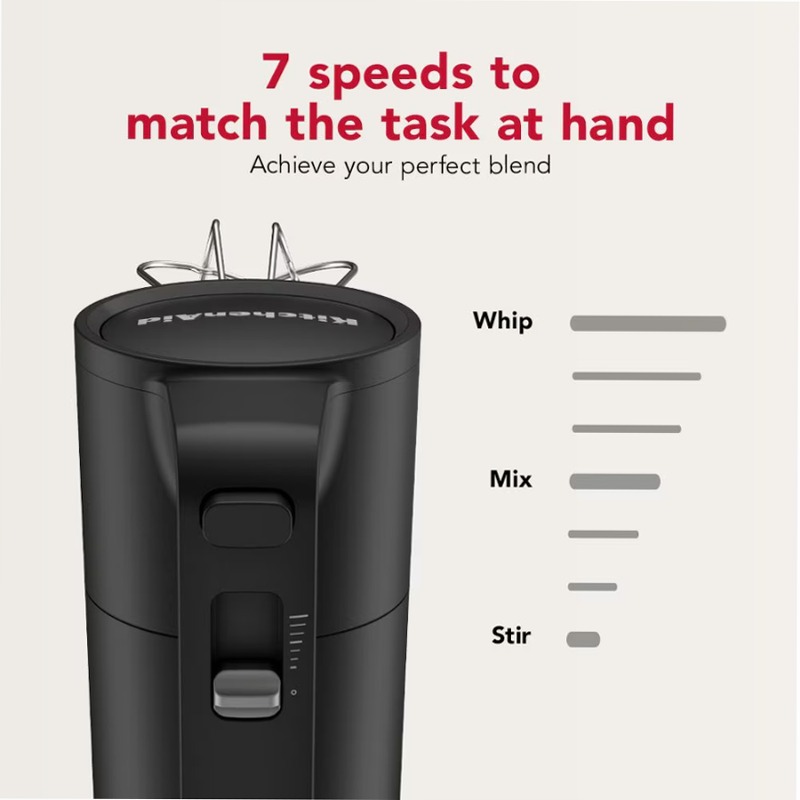 Miscelatore manuale KitchenAid Go® - batteria venduta separatamente