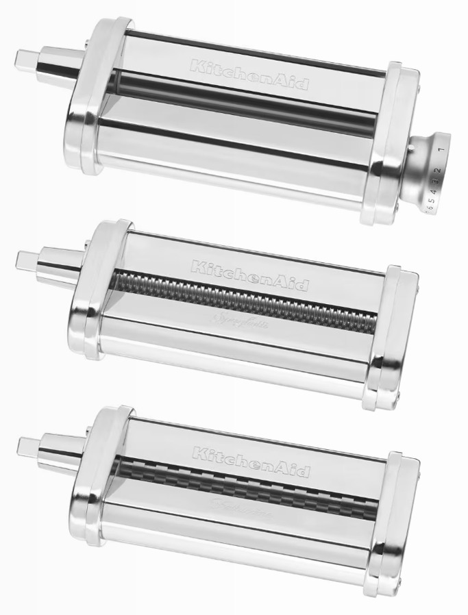 3 Pezzi Set di Rulli e Taglierina per Pasta