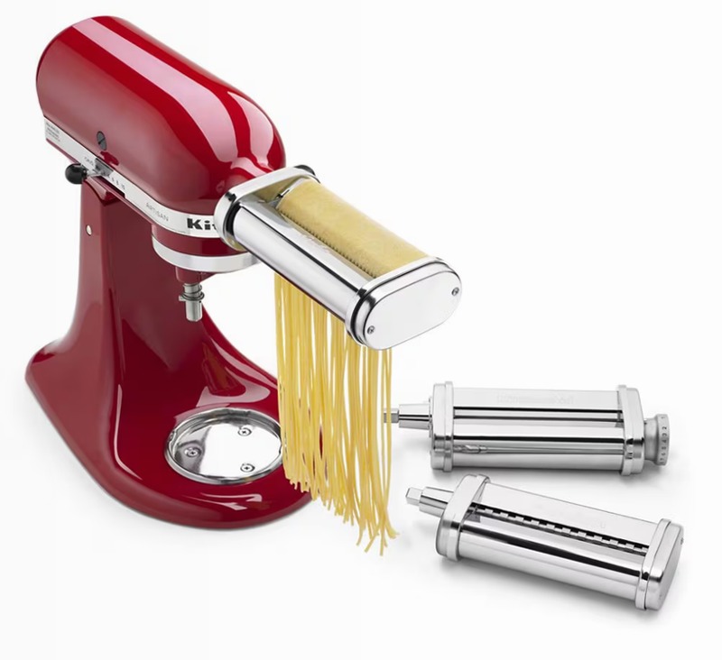Set di rulli e taglierina per pasta